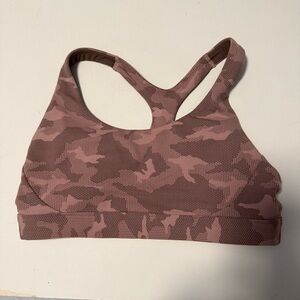 Athleta Camo Pink Sports Bra